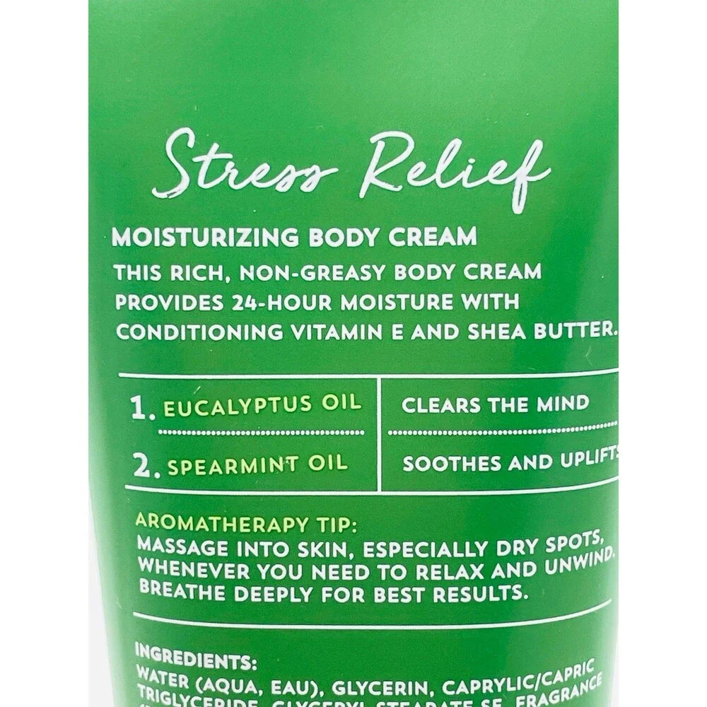 Bath & Body Works Stress Relief Eucalyptus & Spearmint Aromatherapy Body Cream